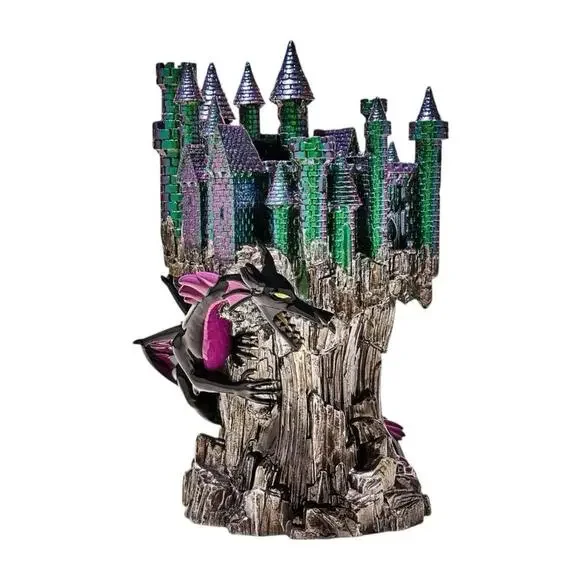 Bath & Body Works -Maleficent Disney Villains 3‑Wick Candle Castle Holder -NEW - Picture 8 of 9